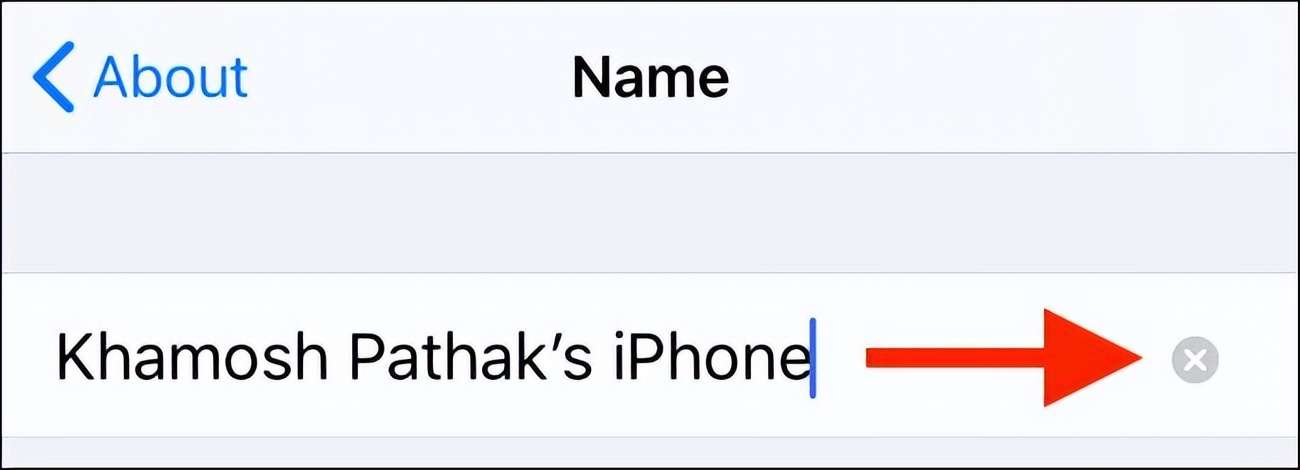 如何更改 Apple iPhone 的名称