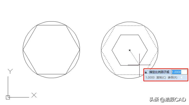 cad怎么缩小图形比例（2分钟学会cad把图形按比例缩小的方法流程）