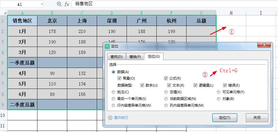 excel合计怎么自动求和（一键求和的两种Excel技巧介绍）