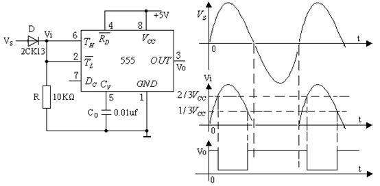 555定时器工作原理图解（55定时器内部框图及电路工作原理）"