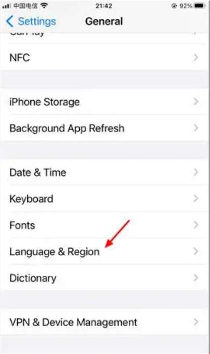 苹果手机在语言是英文状态下怎么设置成中文（iphone英文改中文设置方法）