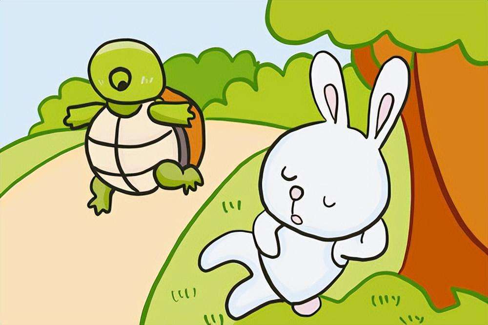 龟兔赛跑6个场景图片