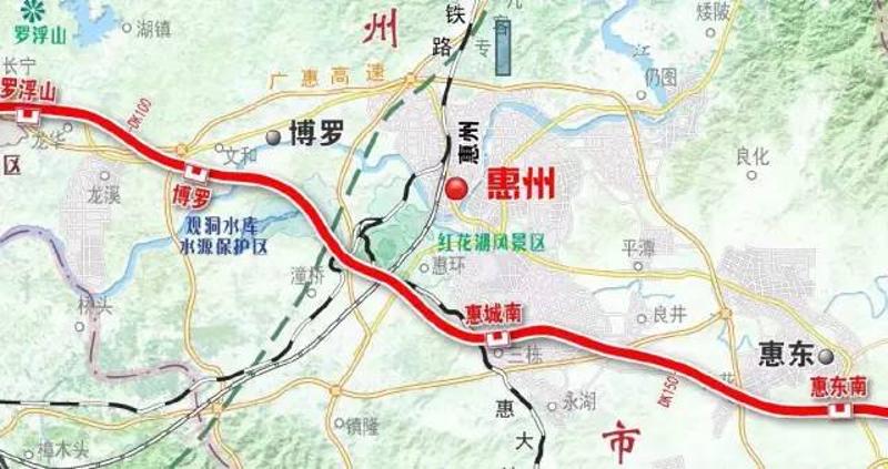 赣深高铁最新线路图