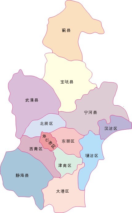 天津市地图最新版