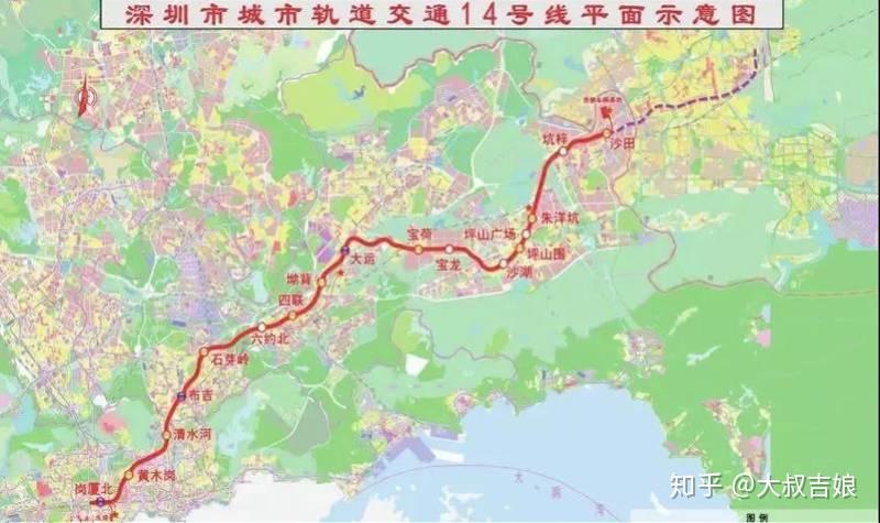 深圳地铁16号线最新线路图，揭示城市发展脉络与未来展望