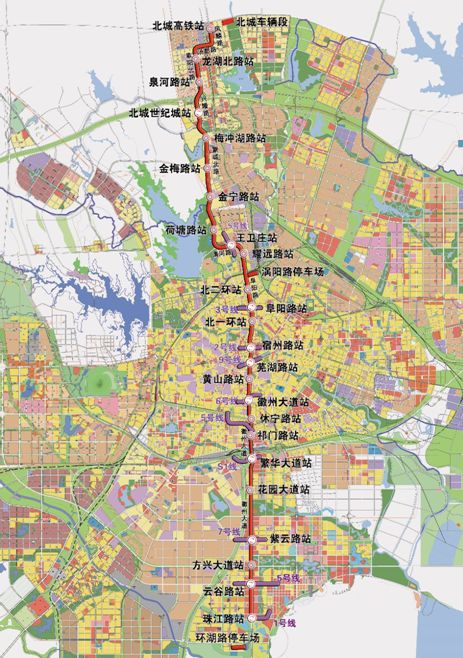 合肥地铁8号线最新线路图，城市发展的脉络与前景展望