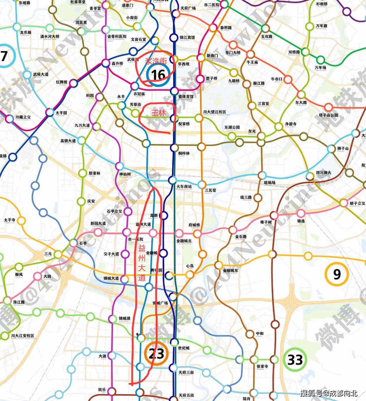 成都地铁23号线最新线路图，揭示城市发展脉络与未来展望