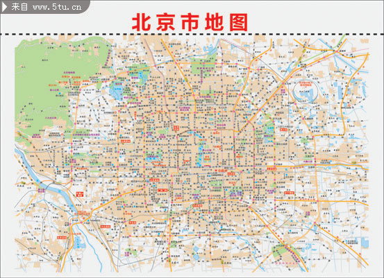 北京最新地图探索，古都的崭新面貌