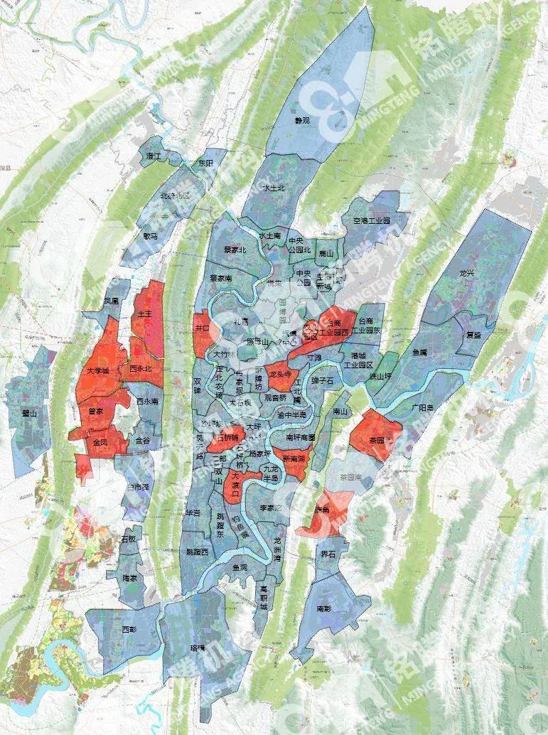 重庆市最新高清地图解读，城市发展与地理变迁全景展示